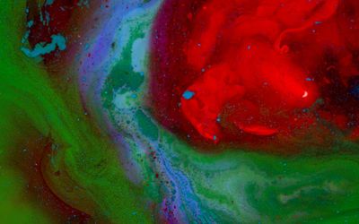 Abstract representation of fluid motion